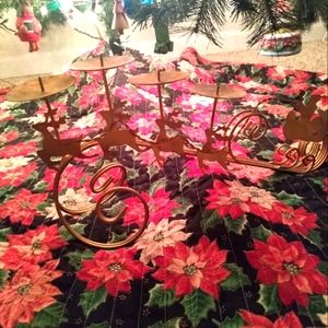 Christmas candle holder